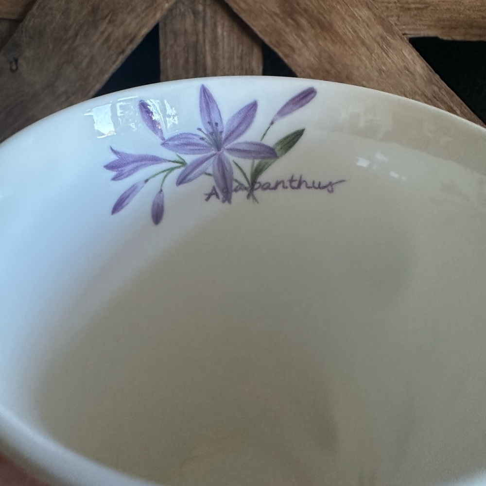 Roy Kirkham Agapanthus Cup Mug Spring flowers Bone China (26) - Picture 2 of 8